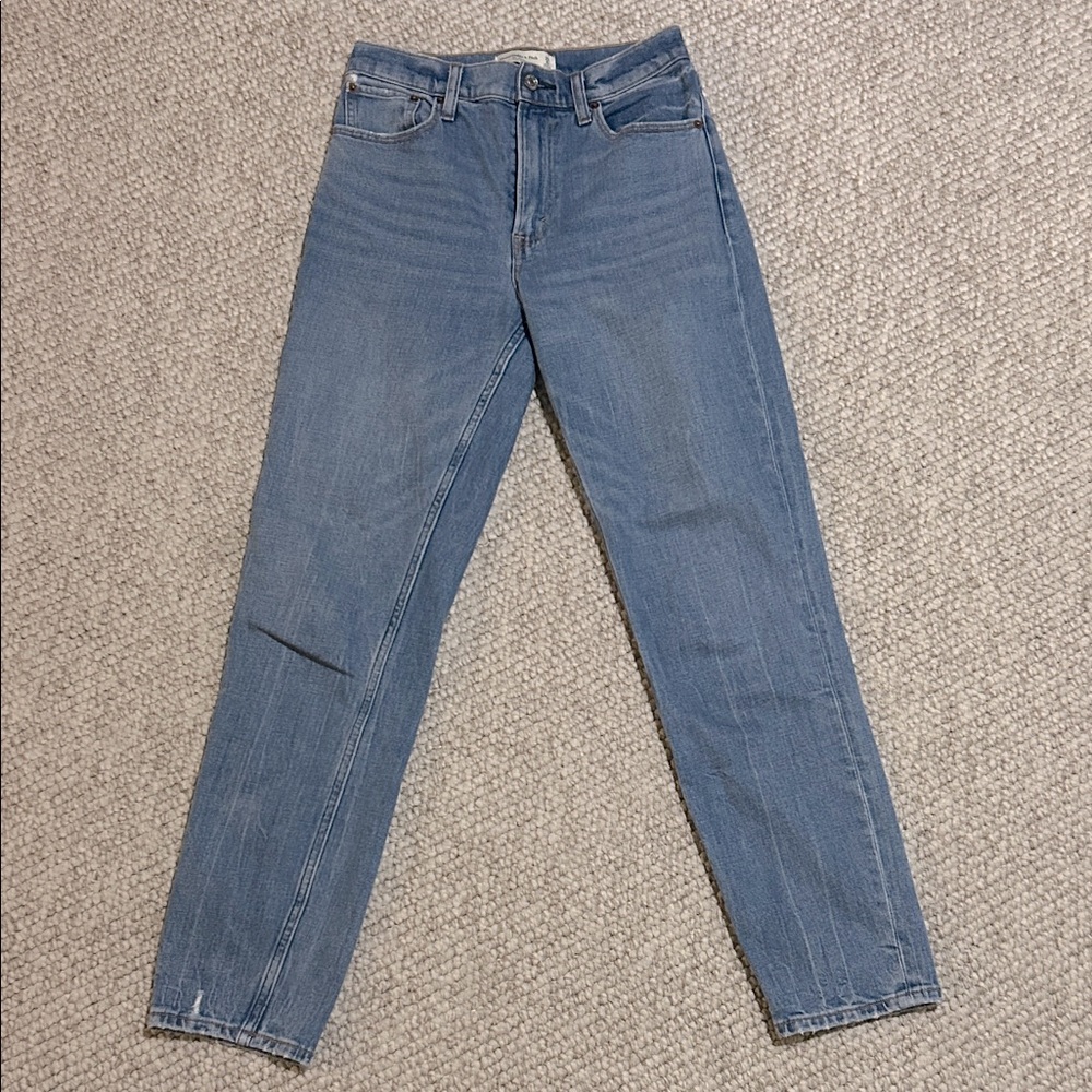 Stylish High Rise “Mom” Jeans